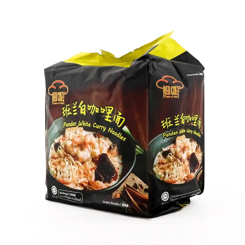 RED CHEF Pandan White Curry Noodles 4 Packs
