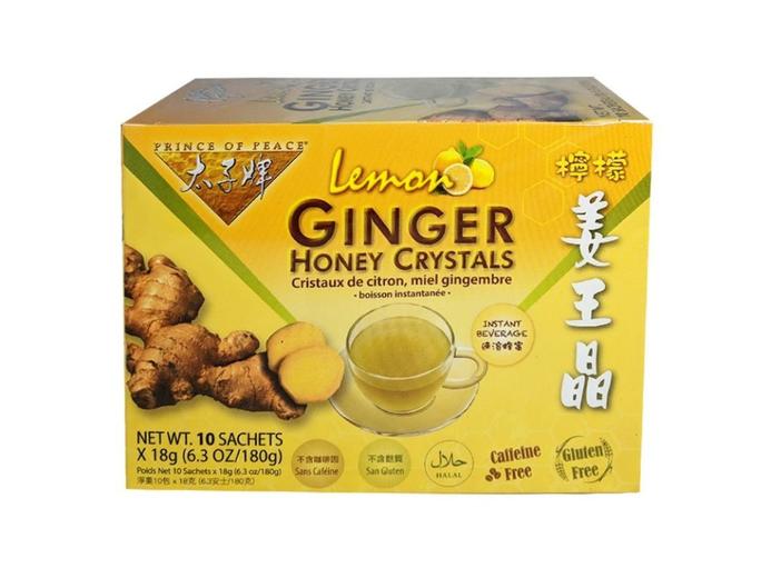 PRINCE OF PEACE Lemon Ginger Honey Crystals 6.3 Oz