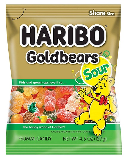 HARIBO Goldbears Gummi Candy 4.5 OZ