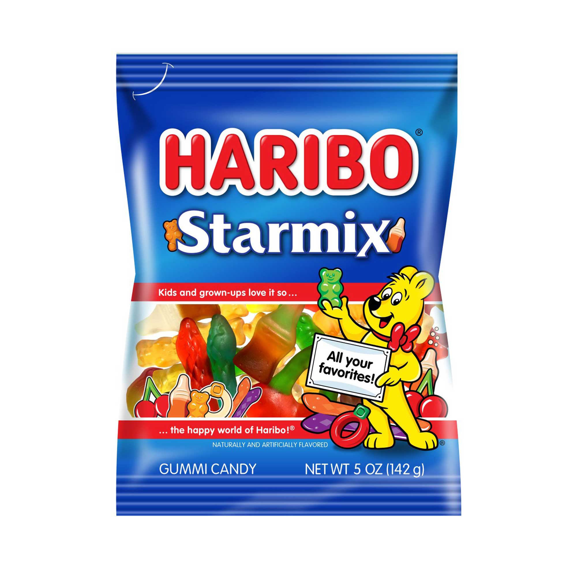 HARIBO Gummy Candy Starmix 5 Oz