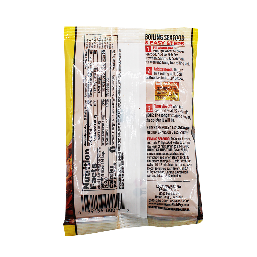 LOUISIANA Crawfish Shrimp & Crab Boil 5 Oz