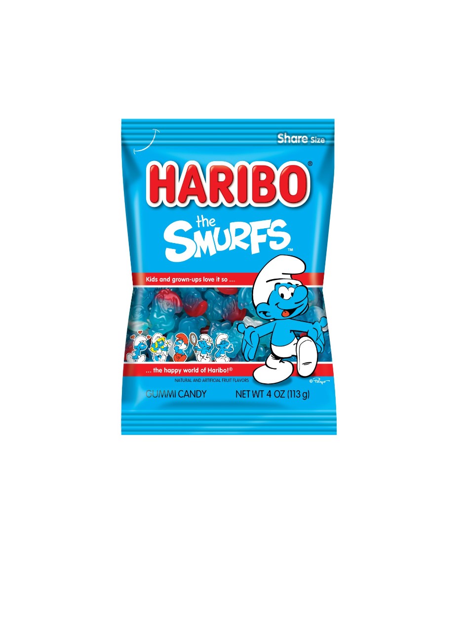HARIBO The Smurfs Gummi Candy 5 OZ