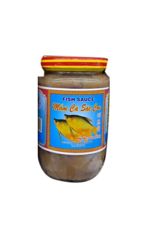 QUANG TRI FOOD Preserved Gouramy Fish Sauce / Mam Ca Sac Con 16 OZ