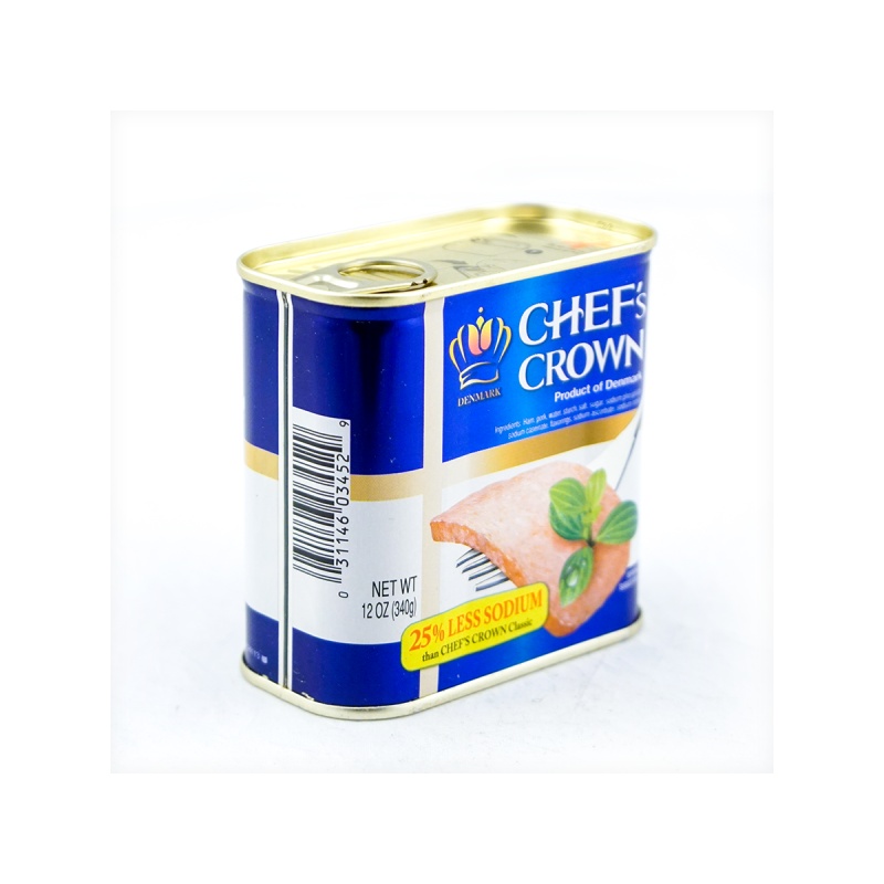DENMARK Chef's Crown Luncheon Meat Fully Cooked 12 OZ