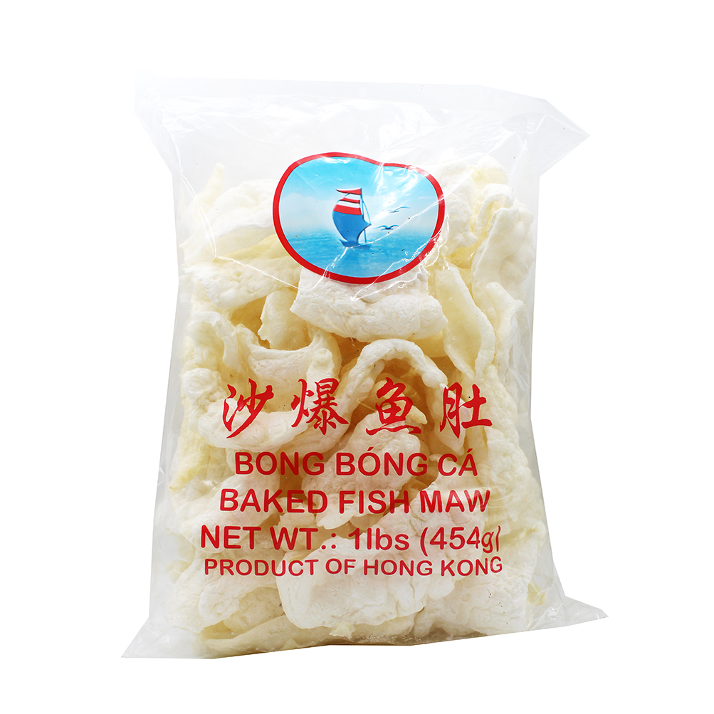 HOCEAN Baked Fish Maw / Bong Bong Ca 1 LB