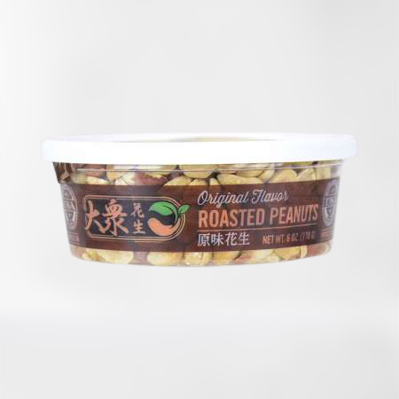 KH FOOD Original Flavor Roasted Peanuts 6 OZ