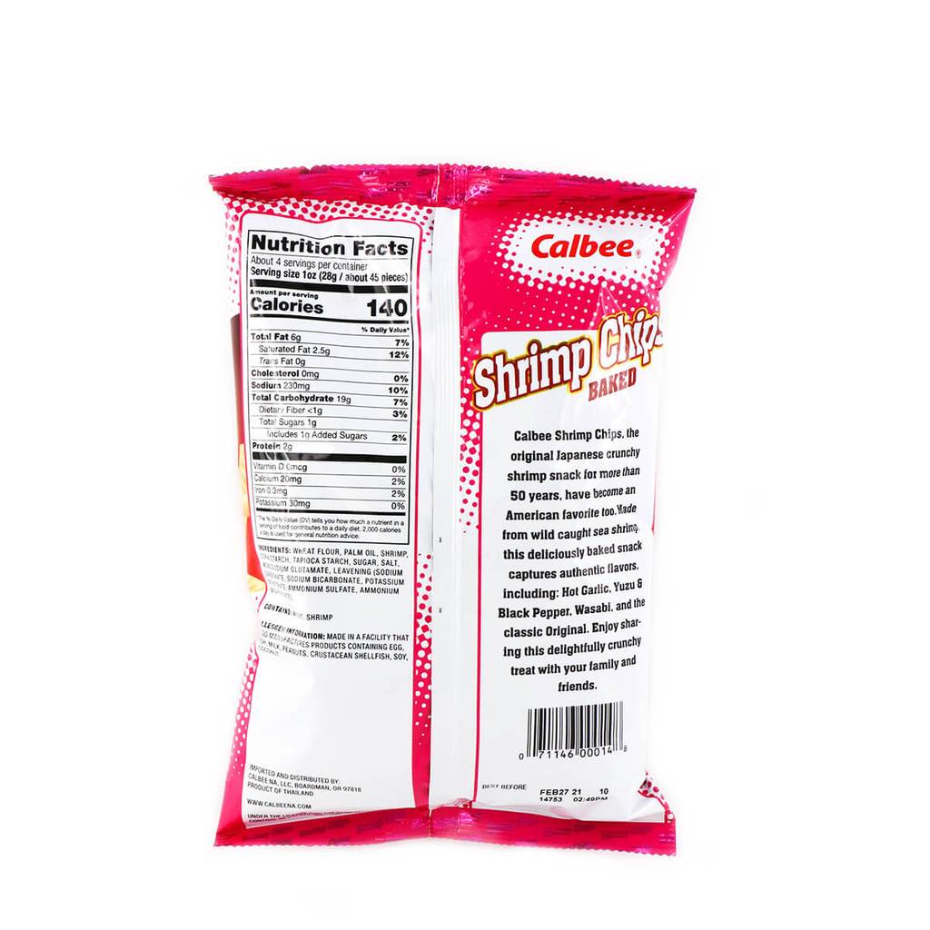 CALBEE Shrimp Chip Baked 4 Oz