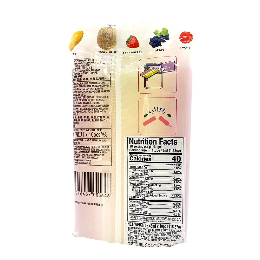 COCON Yogo Ice With Milk & Juice 15.87 Oz