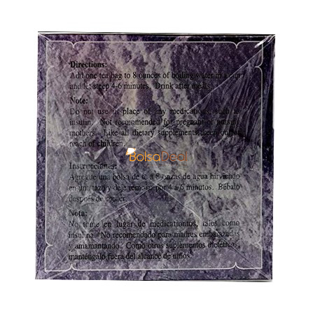 TEA POT Ginseng D.B.S Tea 20 Tea Bags