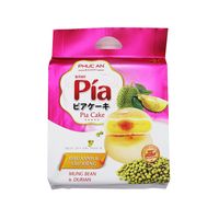 PHUC AN Pia Cake Mung Bean & Durian/ Banh Pia Dau xanh & Sau rieng 14 OZ