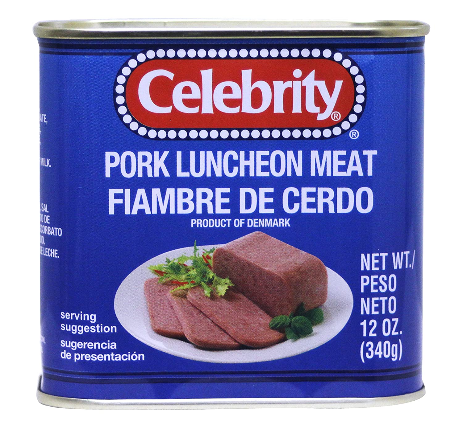 CELEBRITY Pork Luncheon Meat 12 Oz