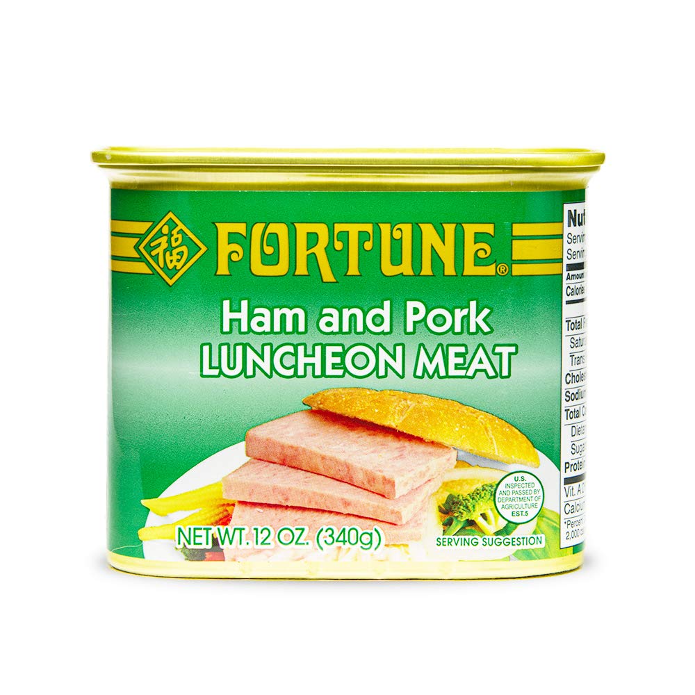 FORTUNE HAM & PORK LUNCHEON MEAT 12 OZ