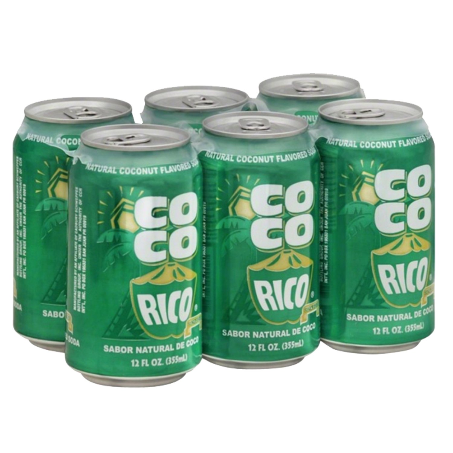 COCO RICO Soda Have An Unforgettable Flavor 6pk