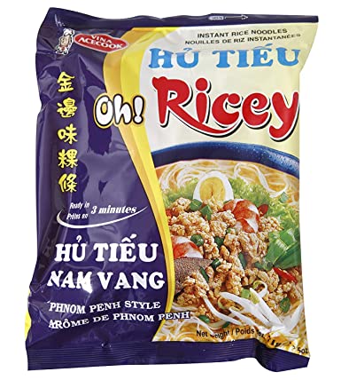 ACECOOK OH RICEY Rice Vermicelli/ Hu Tieu Nam Vang 71 G