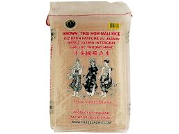 3 LADIES BROWN JASMINE RICE 20 LB