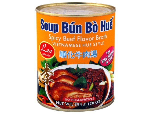LEE Spicy Beef Flavor Broth 28 OZ / Soup Bun Bo Hue