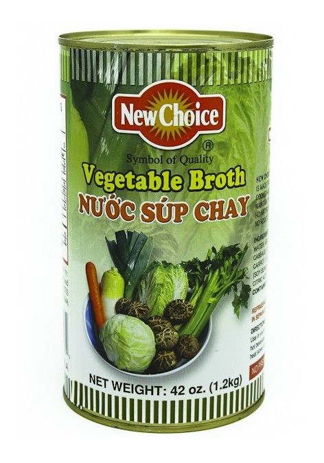 NEW CHOICE Vegetable Broth / Nuoc Soup Chay 14 Oz