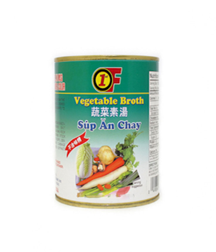 1ST OF Vegetable Broth 14 OZ