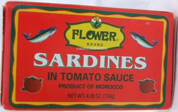 FLOWER Moroccan Sardines In Tomato Sauce 4 Oz