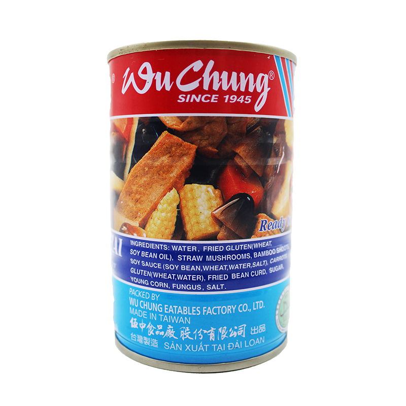 WU CHUNG Vegetarian Chop Suey (Lo Han Chai) 10 Oz