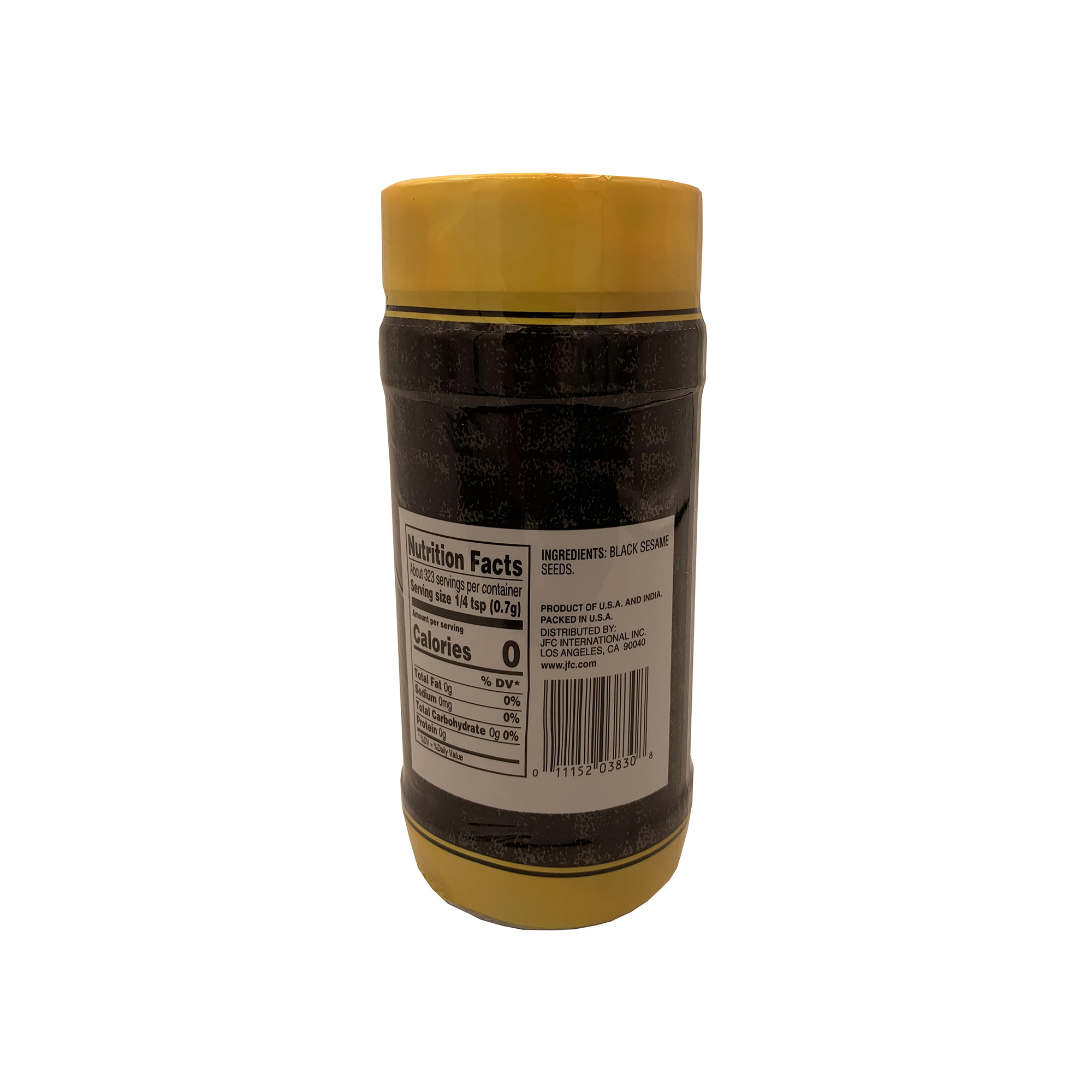 JBASKET Roasted Black Sesame Seed 8 Oz