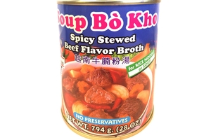 POR KWAN Spicy Stewed Beef Broth / Soup Bo Kho 28 OZ