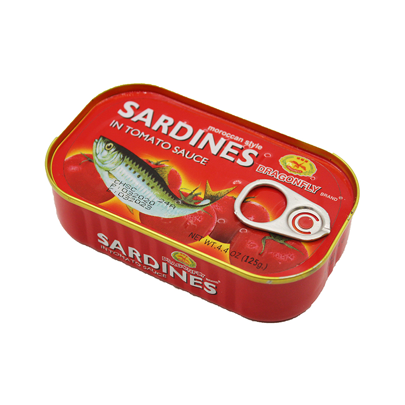 DRAGONFLY Sardines In Tomato Sauce 4.4 OZ