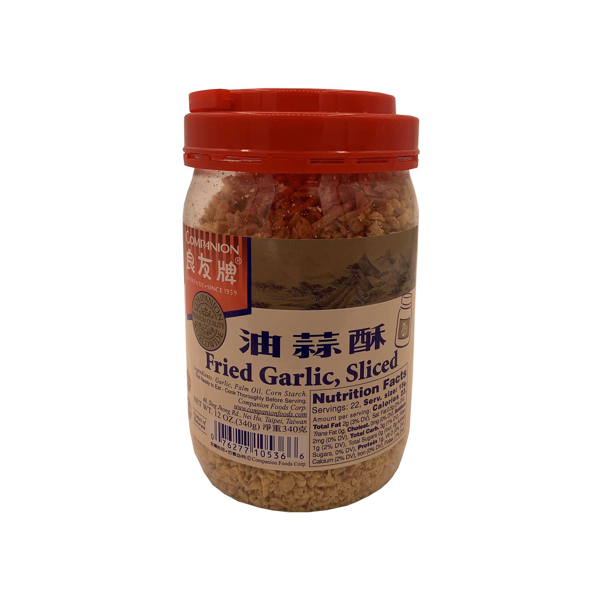 COMPANION Fried Garlic, Sliced 12 OZ
