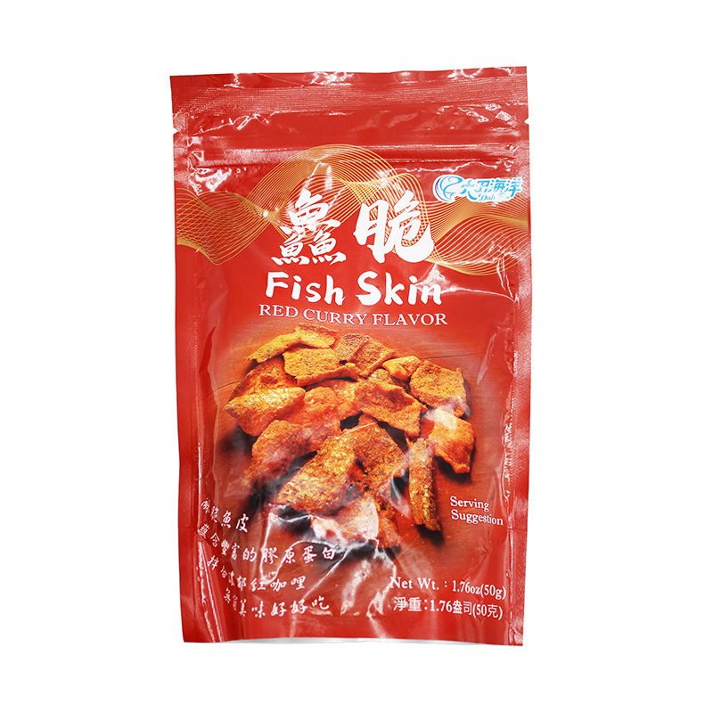 DAH TIEN Fish Skin Red Curry Flavor 1.76 Oz