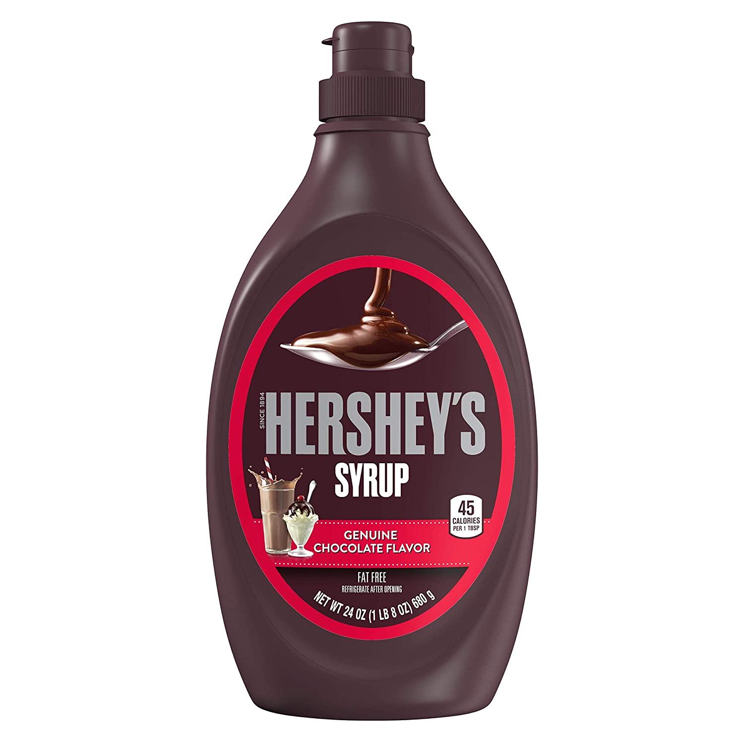 HERSHEY'S Syrup Genuine Chocolate Flavor 24 OZ