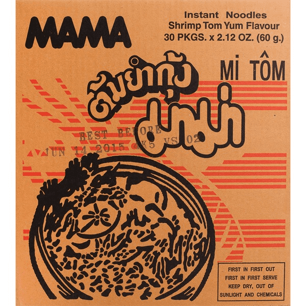 MAMA SHRIMP Tom Yum 30 x 60g