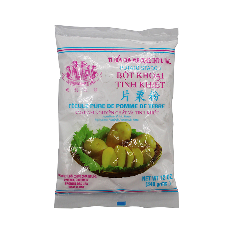 TL BON CON VOI Potato Starch / Bot Khoai Tinh Khiet 12 Oz