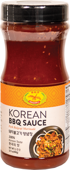 DRAGON FLY Korean bbq sauce 32 OZ