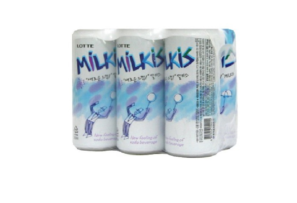 LOTTE Milkis Original 8.3 OZ 6 Pack