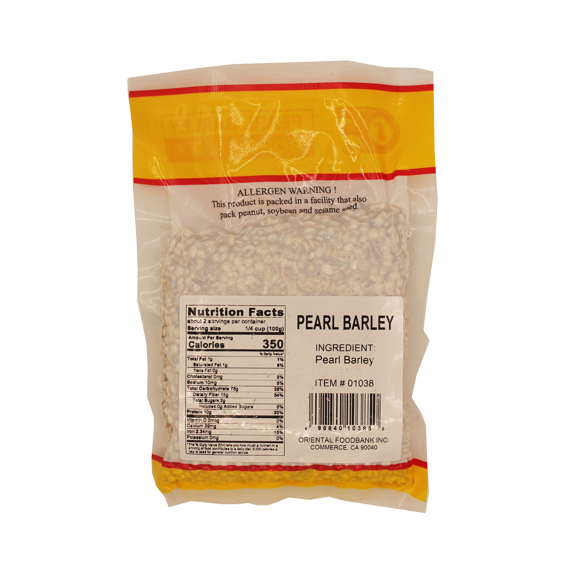 1ST OF Pearl Barley Bobo 8 OZ
