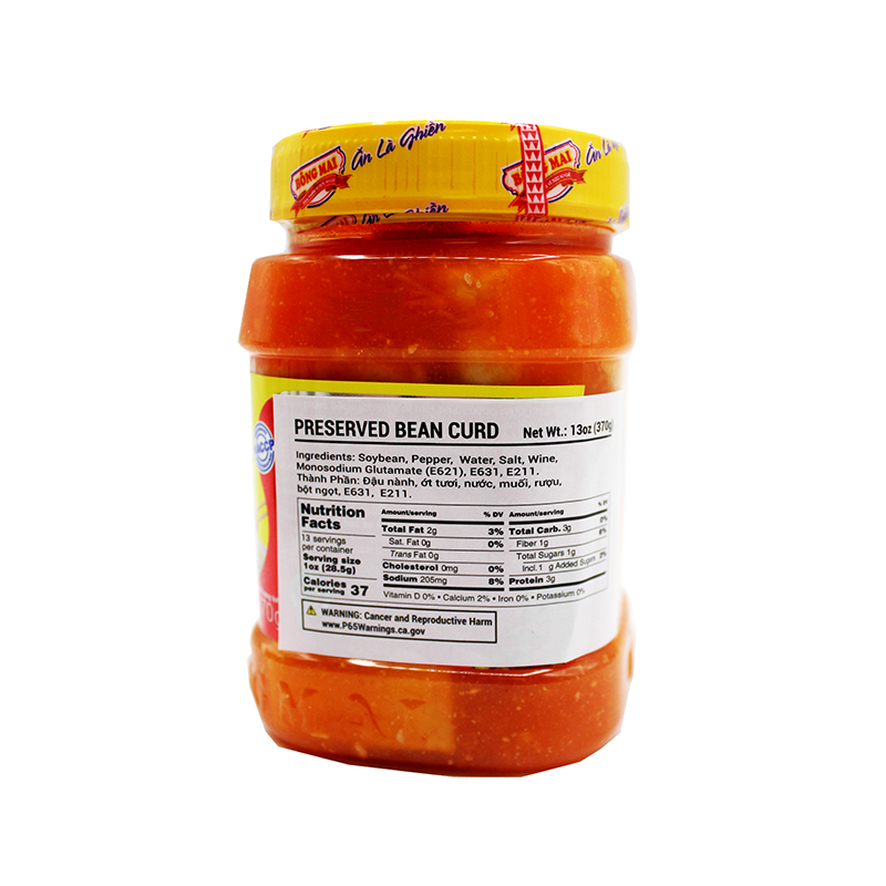 BONG MAI Preserved Bean Curd / Chao An La Ghien 370 Gr
