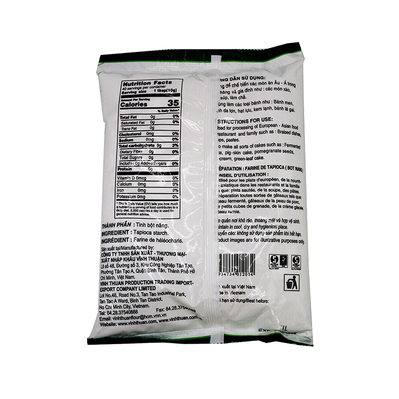VINH THUAN Tapioca Starch / Bot Nang 14.1 OZ