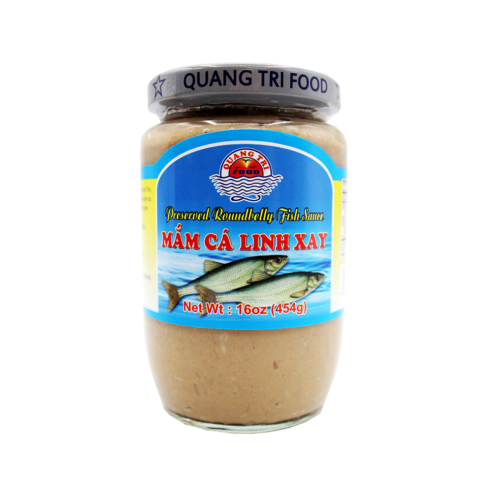 QUANG TRI FOOD Preserved Roundbelly Fish Sauce / Mam Ca Linh Xay 16 OZ