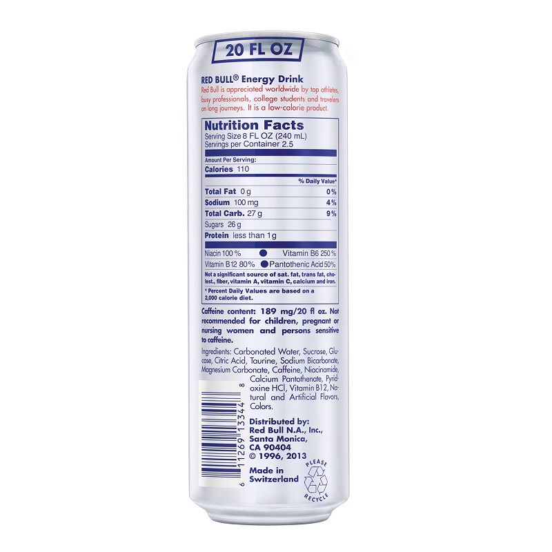 RED BULLL Energy Drink 20 OZ