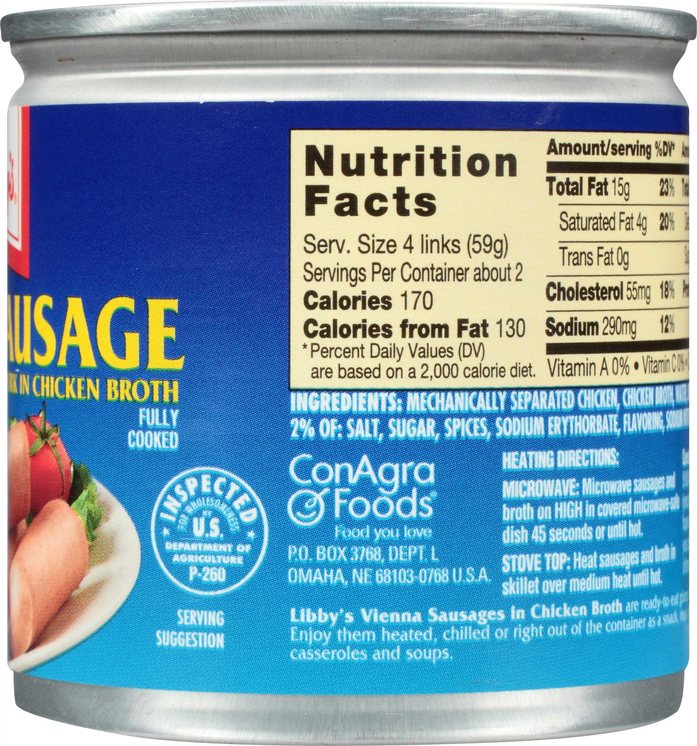 LIBBY'S Vienna Sausage 4.6 Oz