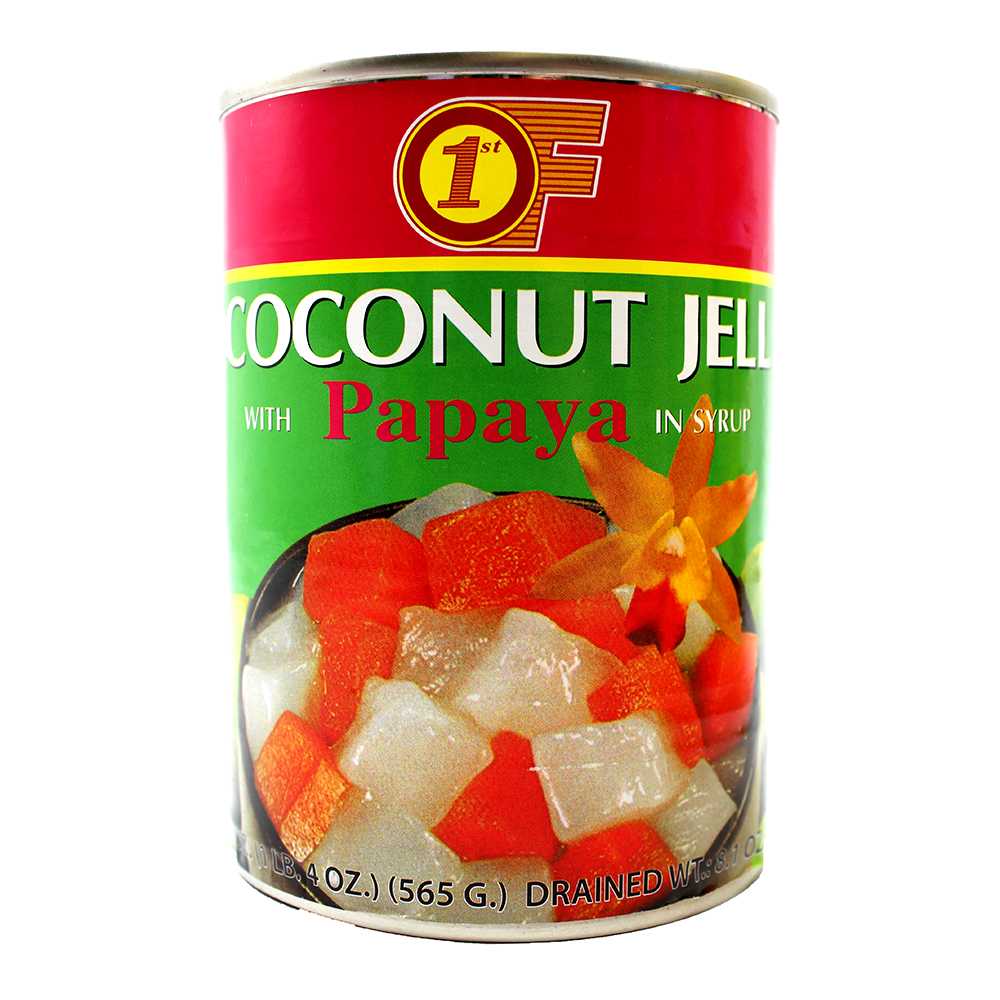 1ST OF Coconut Jelly With Papaya In Syrup 20 OZ
