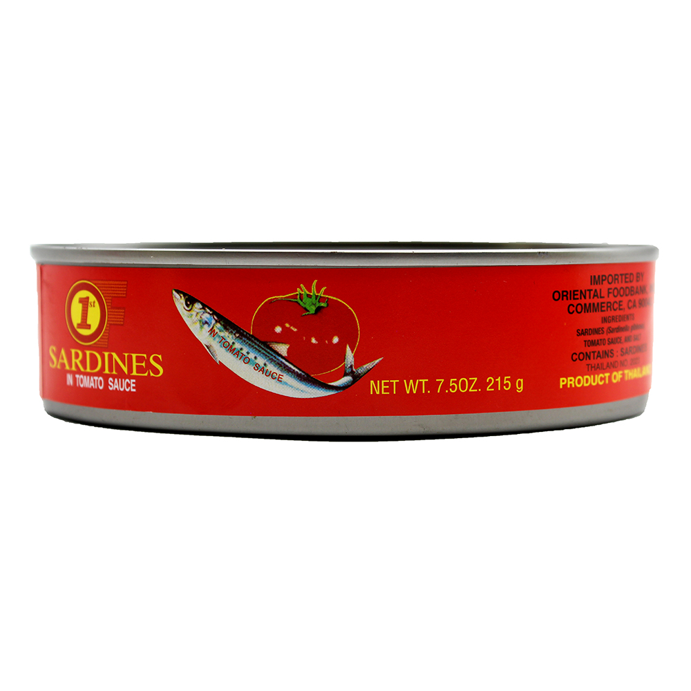 1ST OF Sardine in Tomato (S) 7.5 OZ