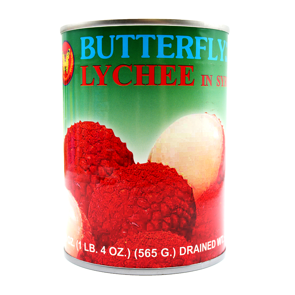 BUTTERFLY Lychee In Syrup 20 OZ