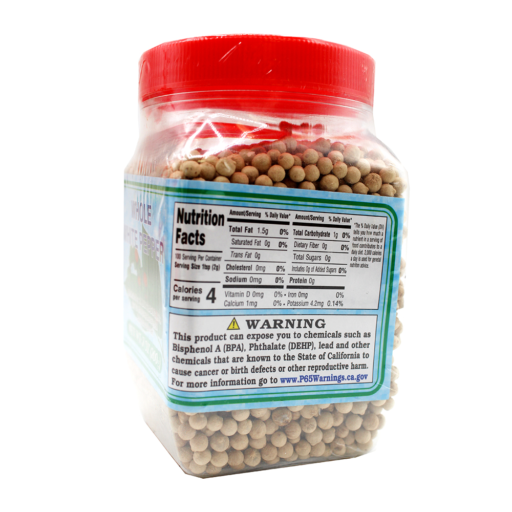 SWORD FISH Whole White Pepper/ Tieu Hot Trang 7 OZ