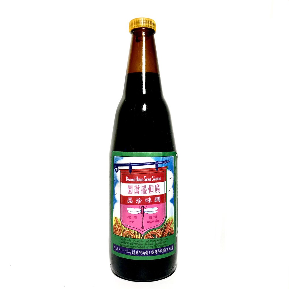 KWONG HUNG SENG SAUCE Black Soy Sauce 21 FL. OZ