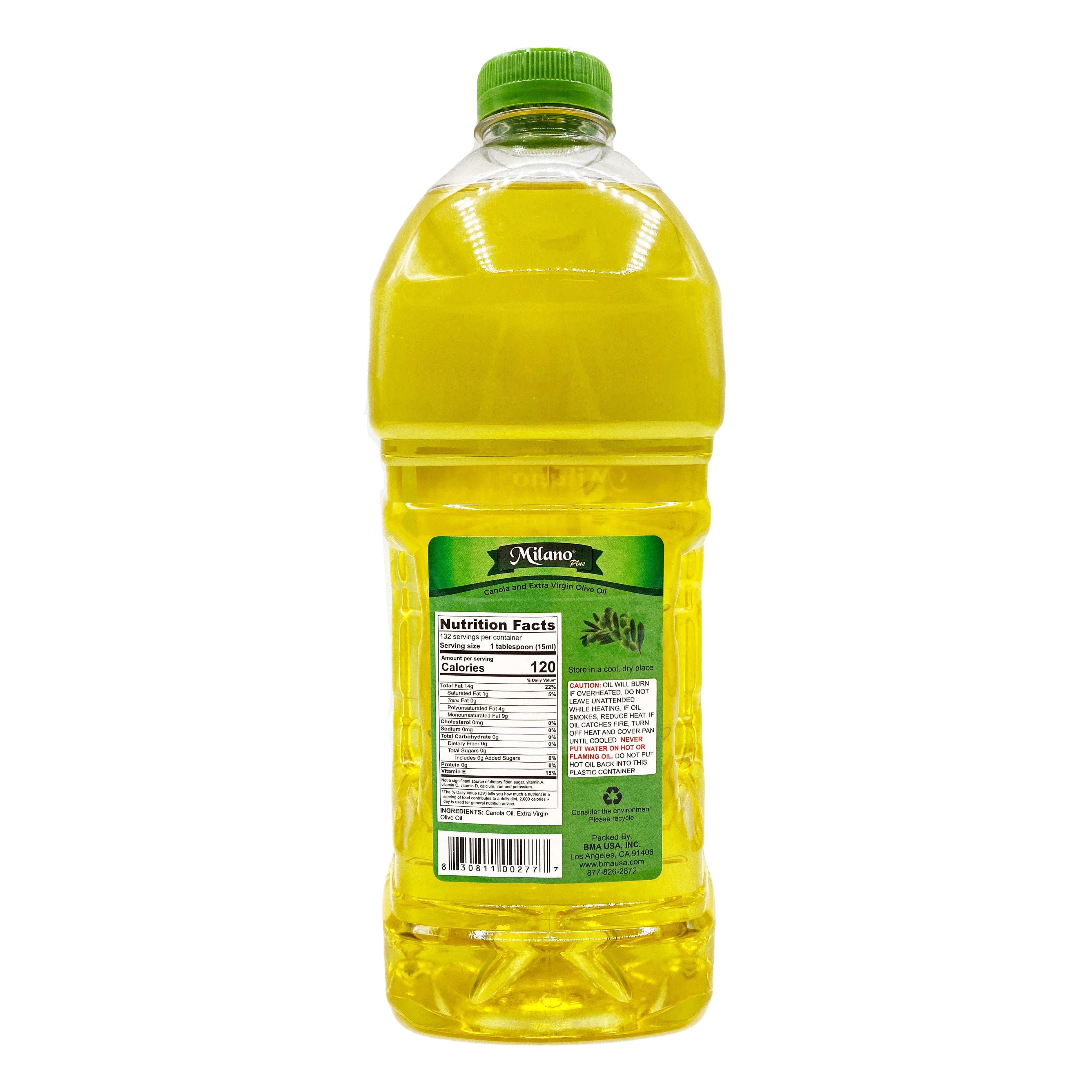 MILANO Canola and Extra Virgin Olive Oil 2 LIT