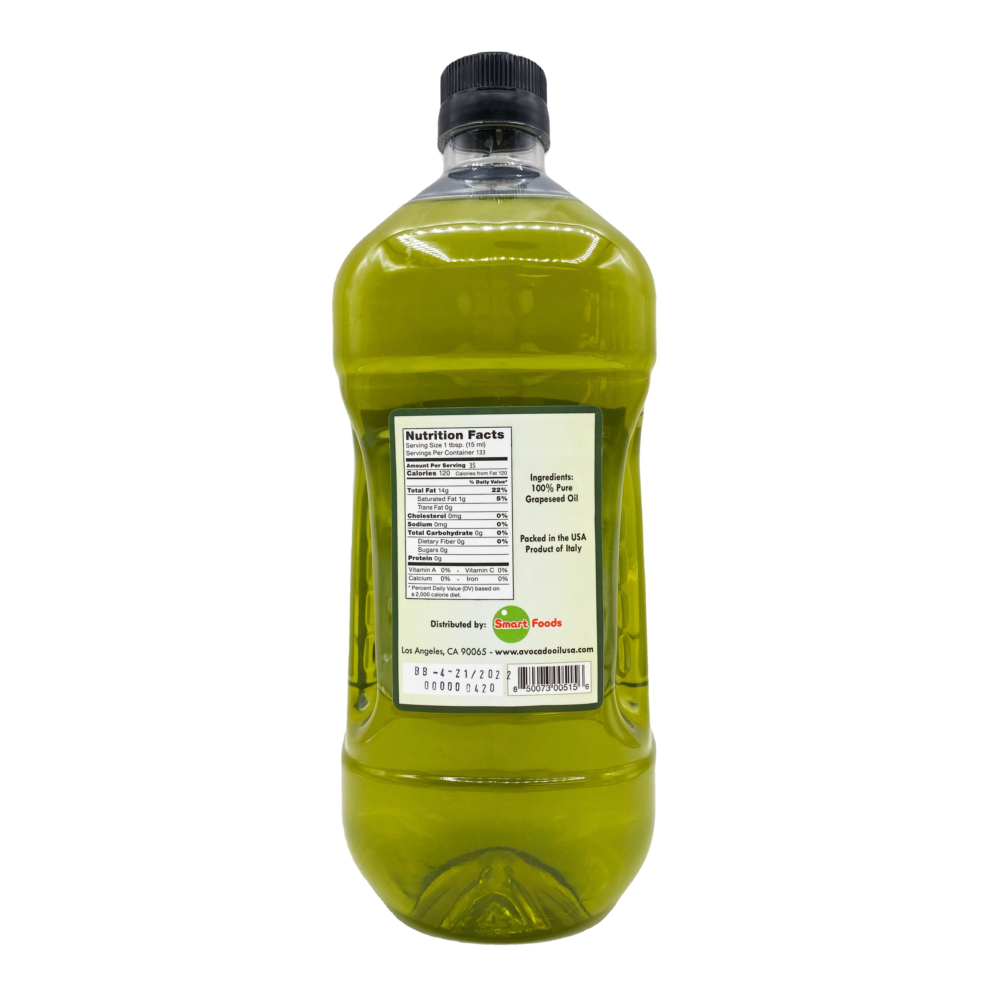 SAN LUCAS 100% Pure Grape Seed Oil 2 LIT