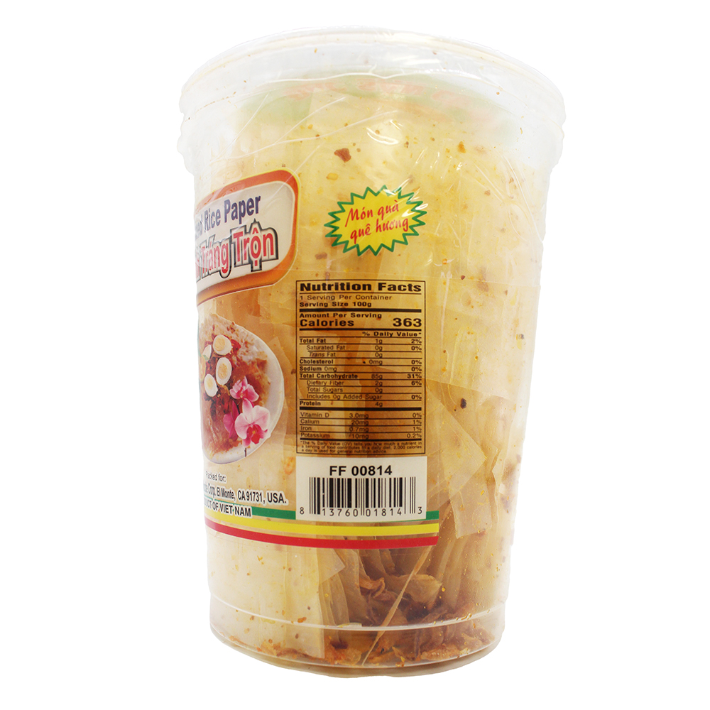 HAPPY ELEPHANT Mixed Rice Paper/ Banh Trang Tron 3.52 OZ