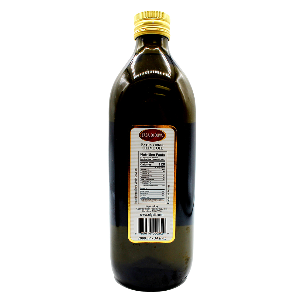 CASA DI OLIVA Extra Virgin Olive Oil 34 FL OZ