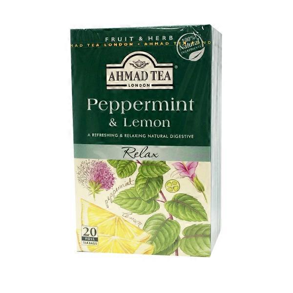 AHMAD TEA LONDON Peppermint & Lemon Tea 20 Bags
